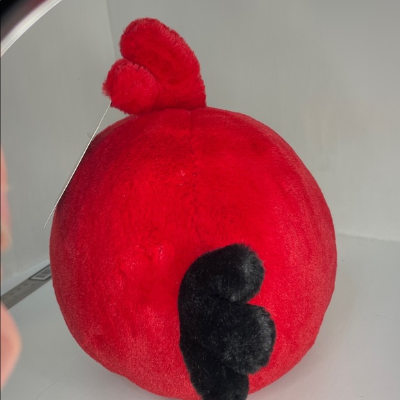Red Angry Birds Plush 2010 With Tag ~7” - Picture 5 of 8